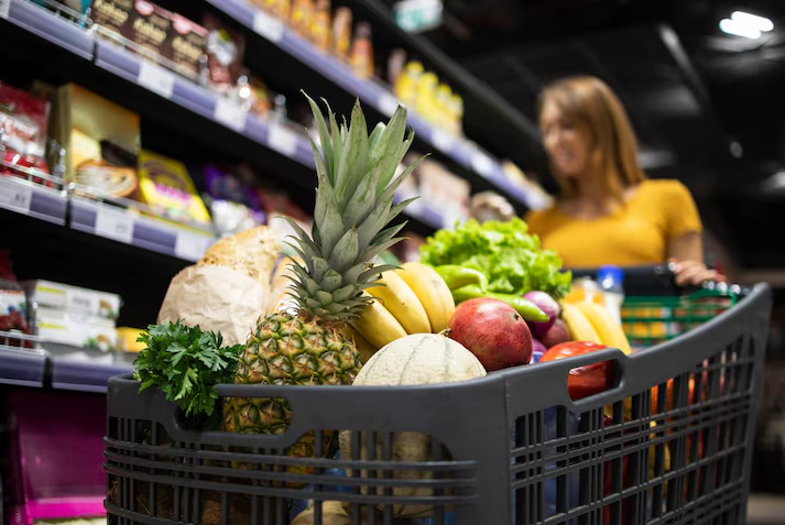Virtual shopping experience for grocery retail stores