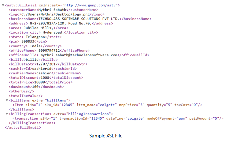 XSL File Help