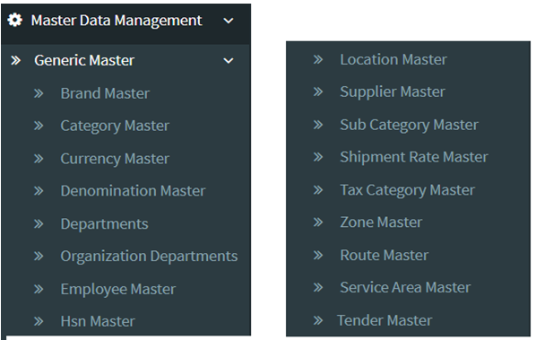 Generic Master Setup