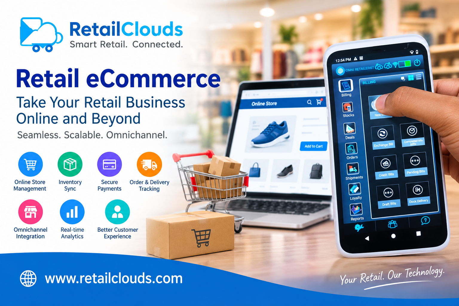 Retail eCommerce software for modern retailers